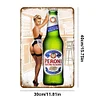 Peroni Beer Girl - Metal Tin Signs(8*12Inch/12*16Inch) - Bar
