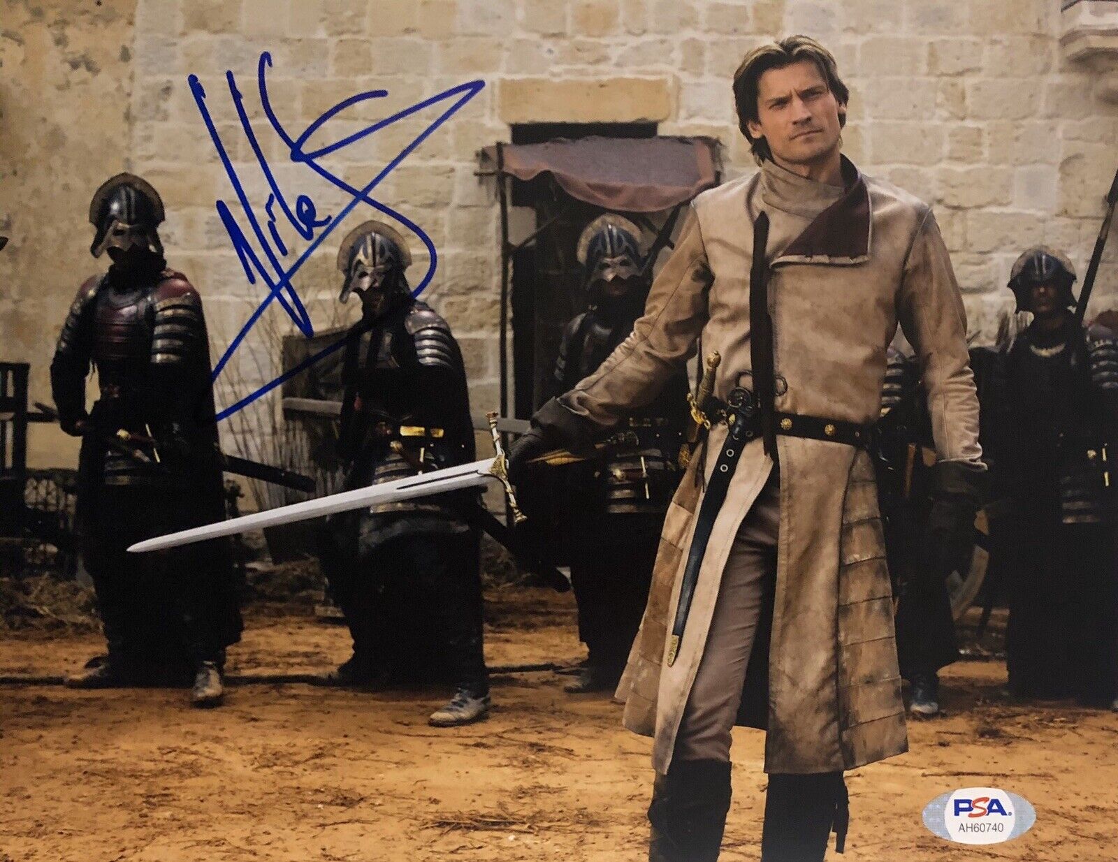 Nikolaj Coster-Waldau Signed Game Of Thrones 8x10 Photo Poster painting Jamie Lannister Psa/Dna