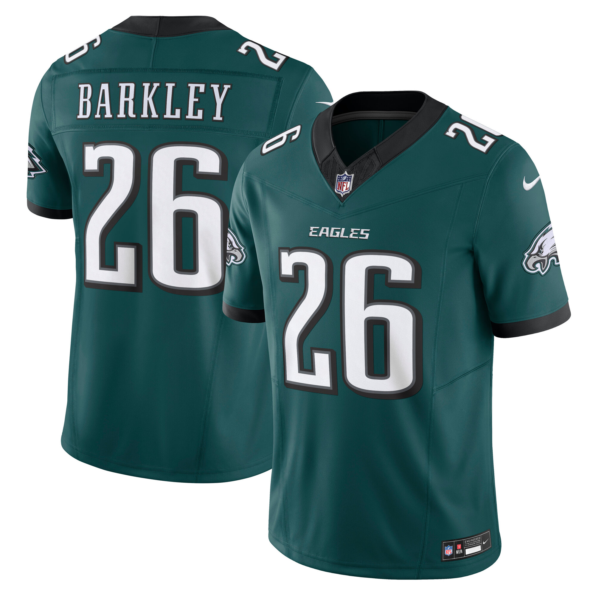 Saquon Barkley Midnight Green Philadelphia Eagles Vapor F.U.S.E. Limited Jersey mysite
