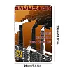 [Grande Taille]Rammstein - Panneaux en &eacute;tain m&eacute;tallique(30*40cm)