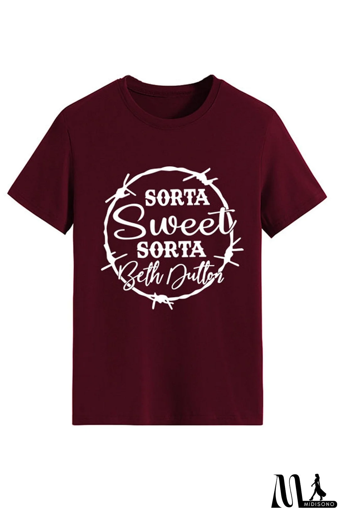 MidiSono - Sorta Sweet Printed T-shirt