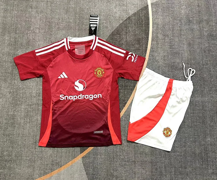 2024-25 Manchester United Home Shirt - Kids