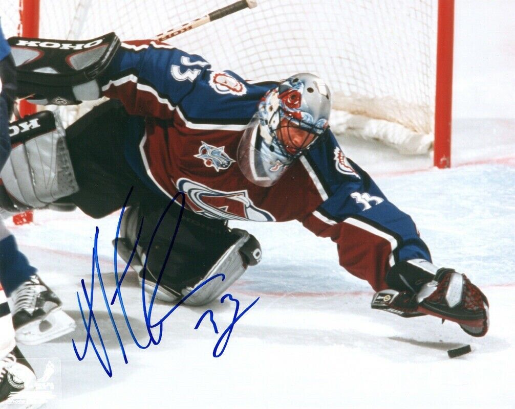 Patrick Roy HOF Autographed Signed 8x10 Photo Poster painting Avalanche REPRINT