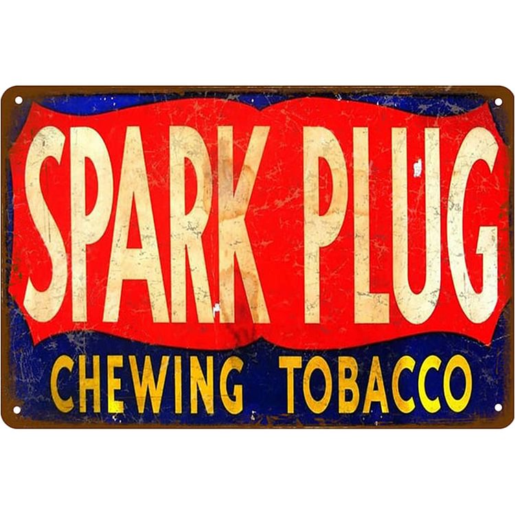 Spark Plug - Vintage Tin Signs/Wooden Signs - 20*30cm/30*40cm