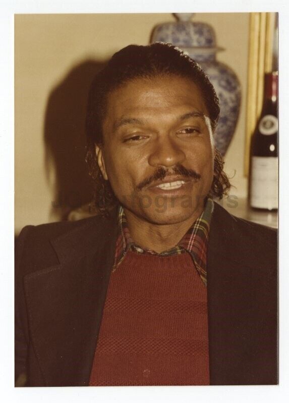 Billy Dee Williams - Candid Photo Poster paintinggraph by Peter Warrack - Previously Unpublished