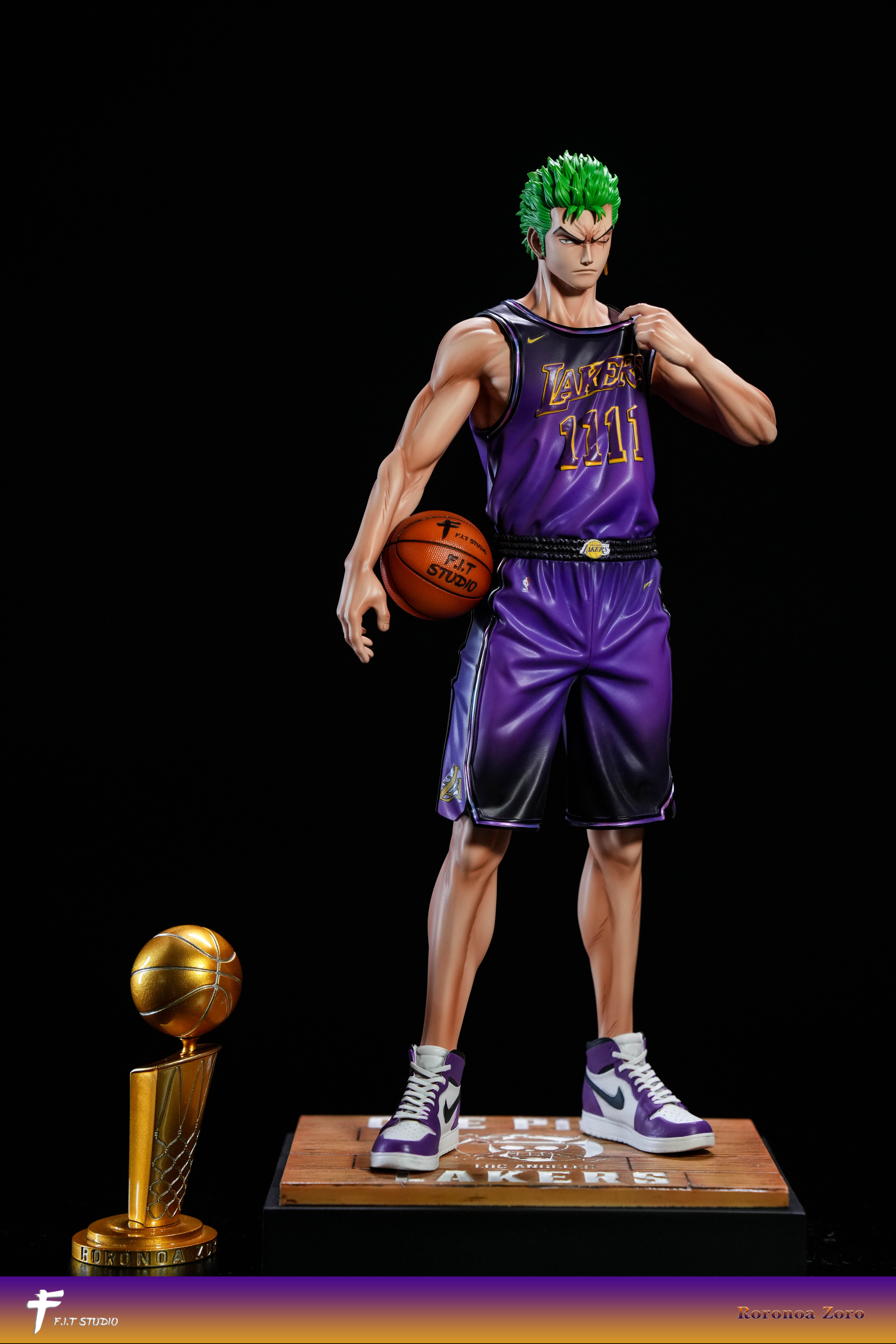 F.I.T Studio - One Piece NBA All Star Series Roronoa Zoro 1/6 & 1/4 Statue(GK)-