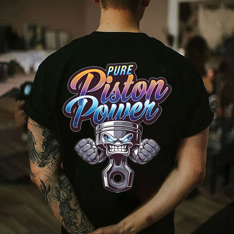 PURE PISTON POWER Print Men's T-shirt