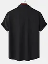 2022 Summer hot sale Men's Solid Color Double Pocket Comfortable Casual shirts