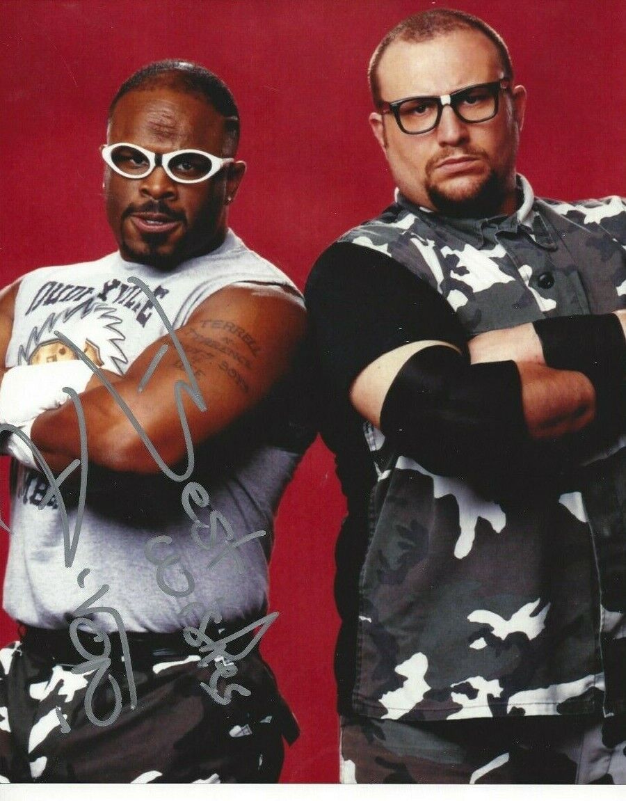 D'Von Dudley Autographed 8x10 WWE WWF ECW TablesRare C270