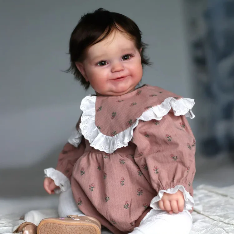  [New] 20'' Realistic and Lifelike Reborn Baby Girl Fasslona with Heartbeat & Coos - Reborndollsshop®-Reborndollsshop®