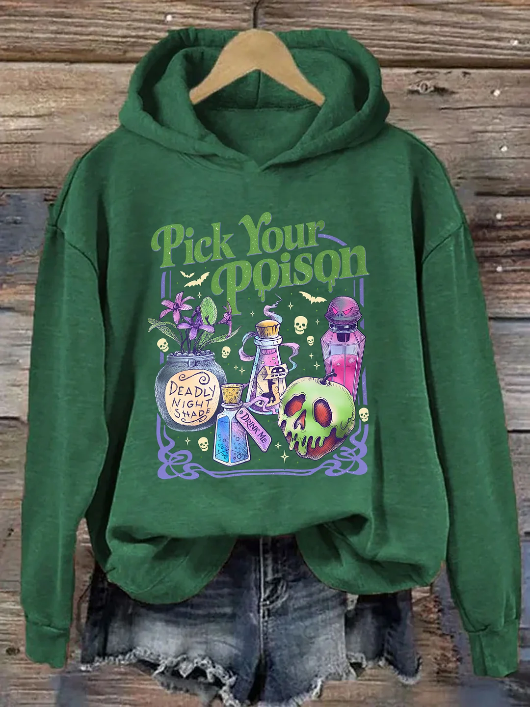 Pick Your Poison Vintage Hoodie