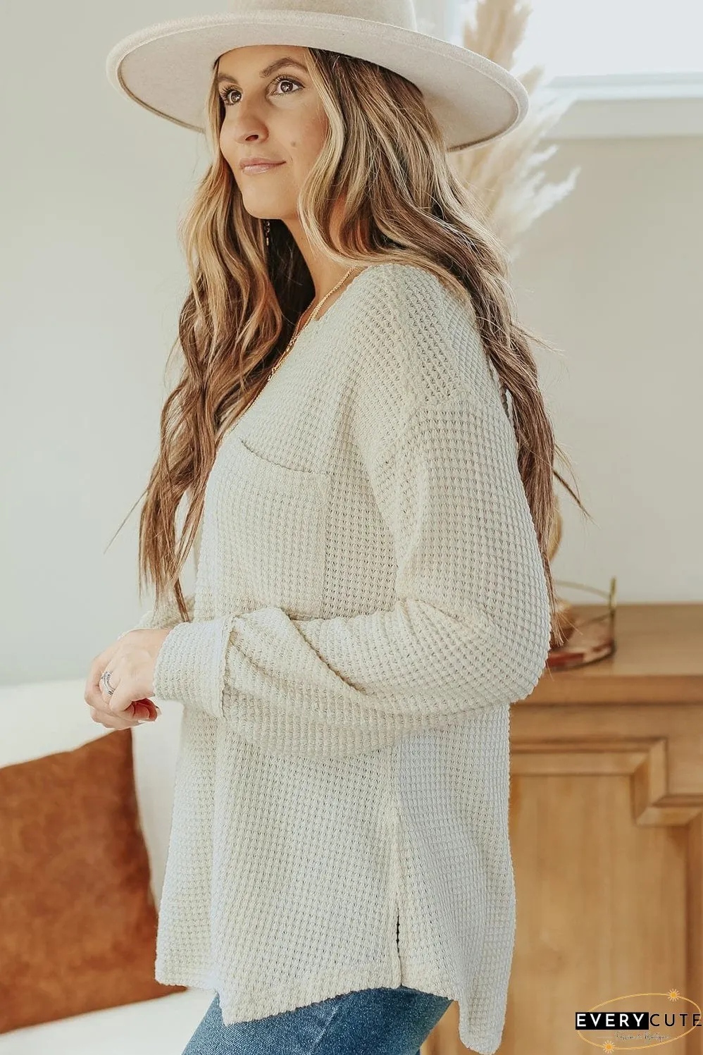 Warm Knitted Long Cardigan