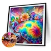 Sea Turtle - Round AB Drills Diamond Painting(45x45cm)