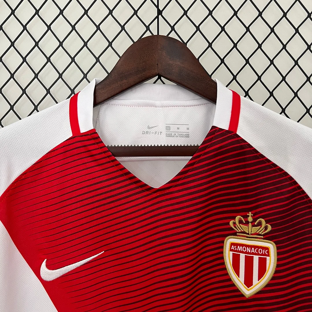 2016/2017 Retro Monaco Home Football Shirt 1:1 Thai Quality