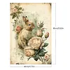 Rabbit Flowers-Paint by Numbers Acrylic Painting 40*60CM(Poster style）(HOT)