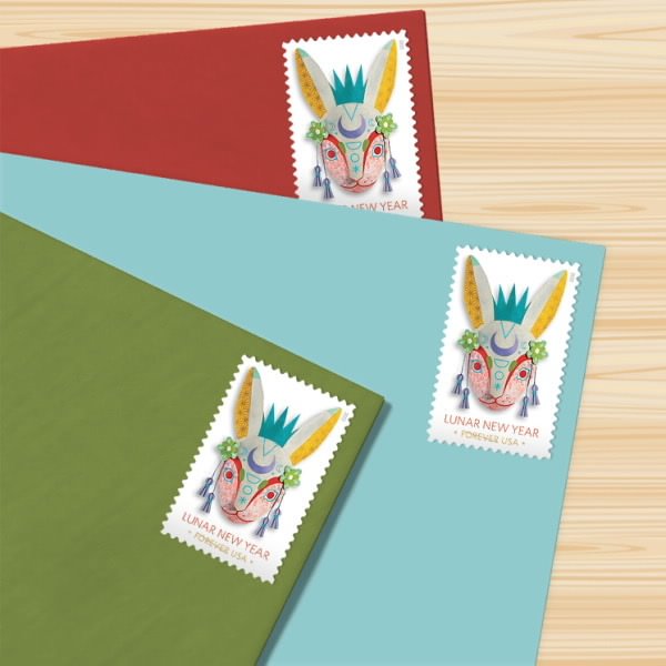 Lunar New Year: Year of the Rabbit Stamps 2023