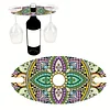 Diamond Painting Wine Glass Rack DIY Wine Glass Holder Storage Rack Diamond Art Acrylic Organizer Stemware Rack Kit