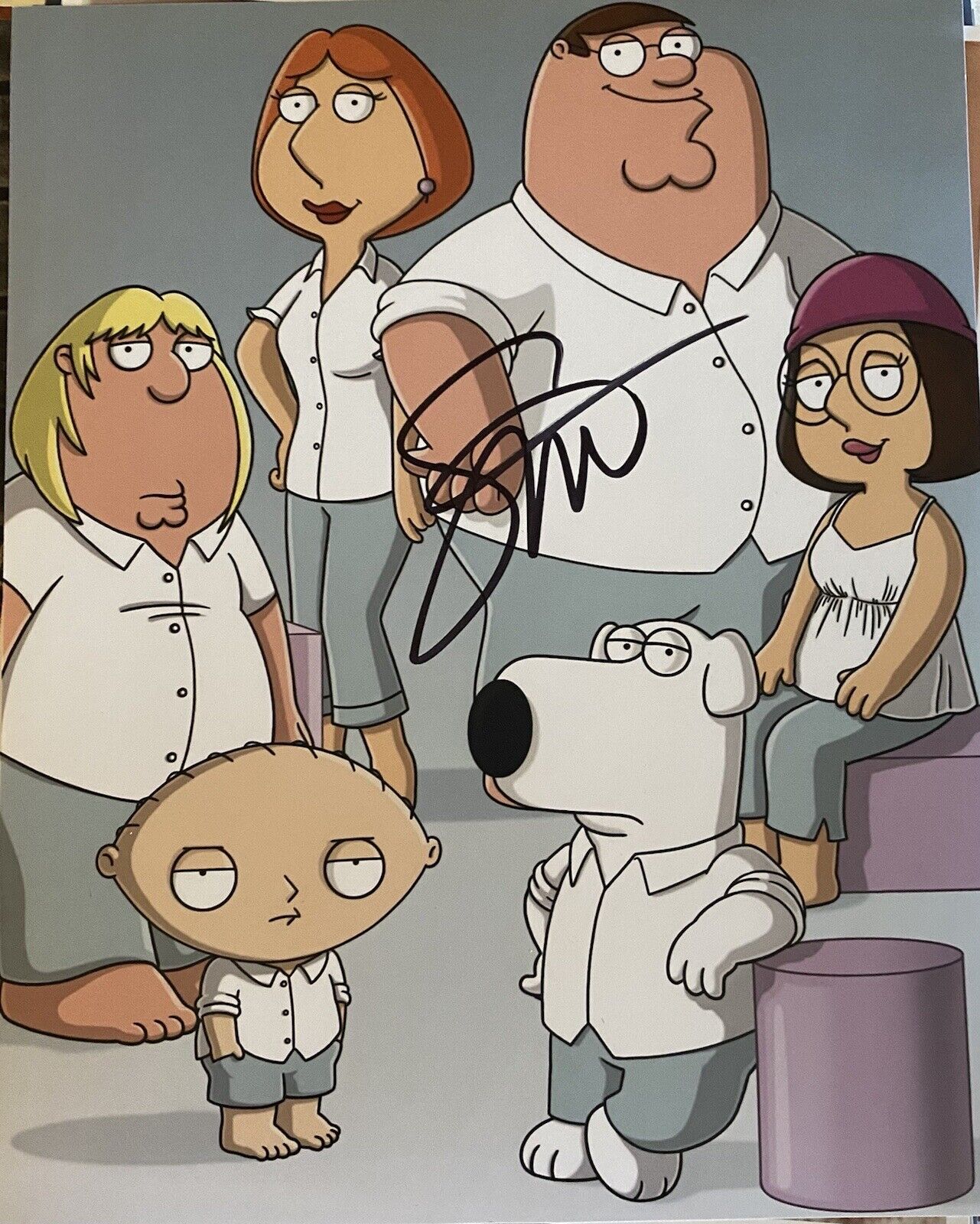 Seth Macfarlane Signed Autographed 8x10 Color Photo Poster painting Family Guy