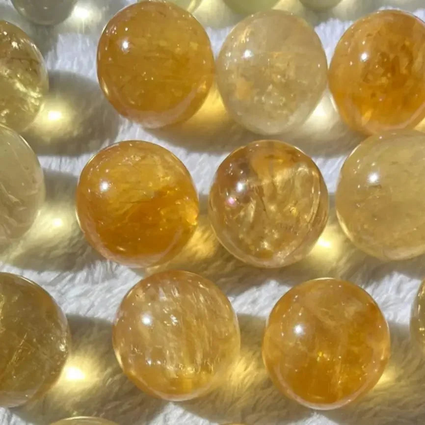 Each natural citrine gemstone has unique natural inclusions and internal patterns.