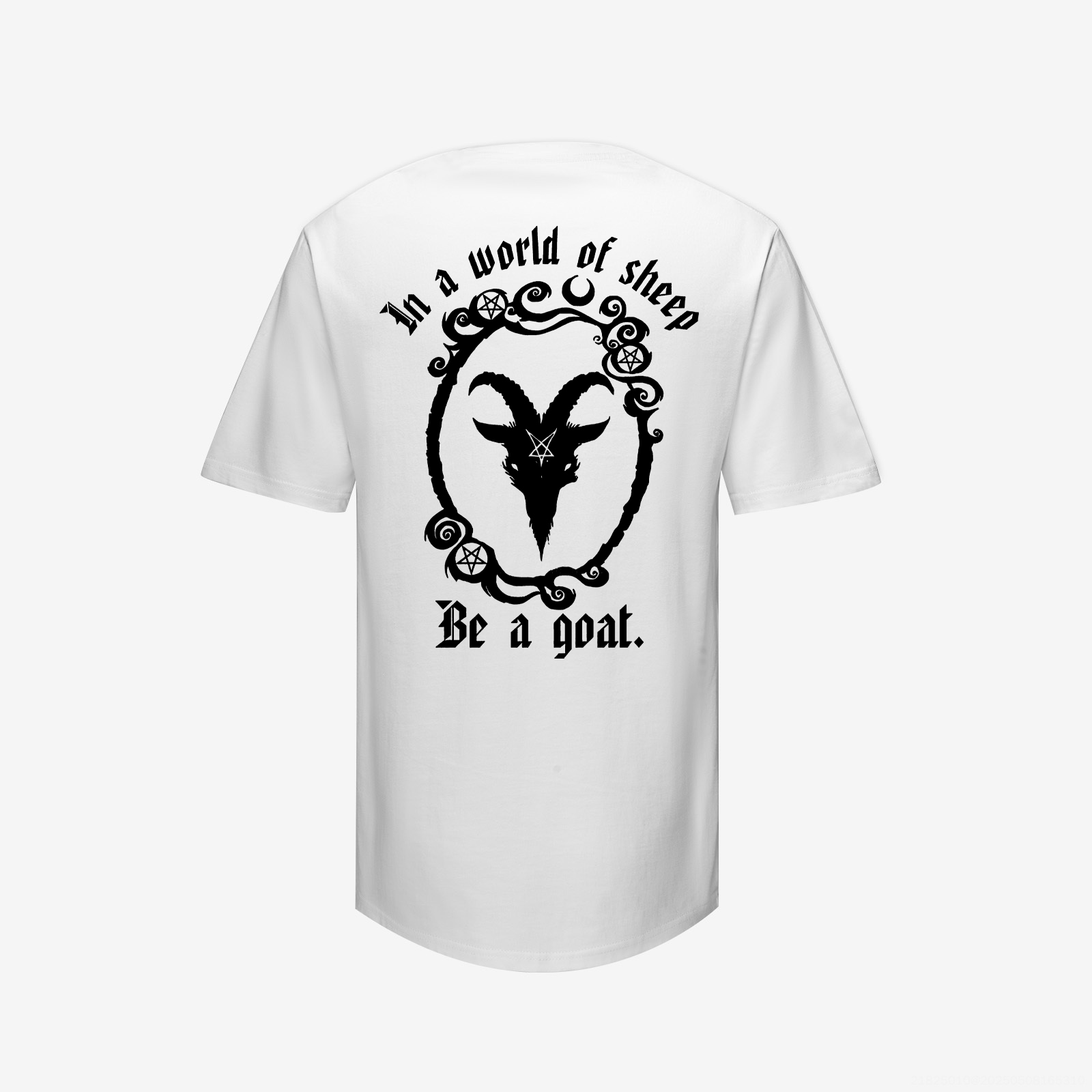 In A World Of Sheep Be A Goat Printed T-shirt - Livereid
