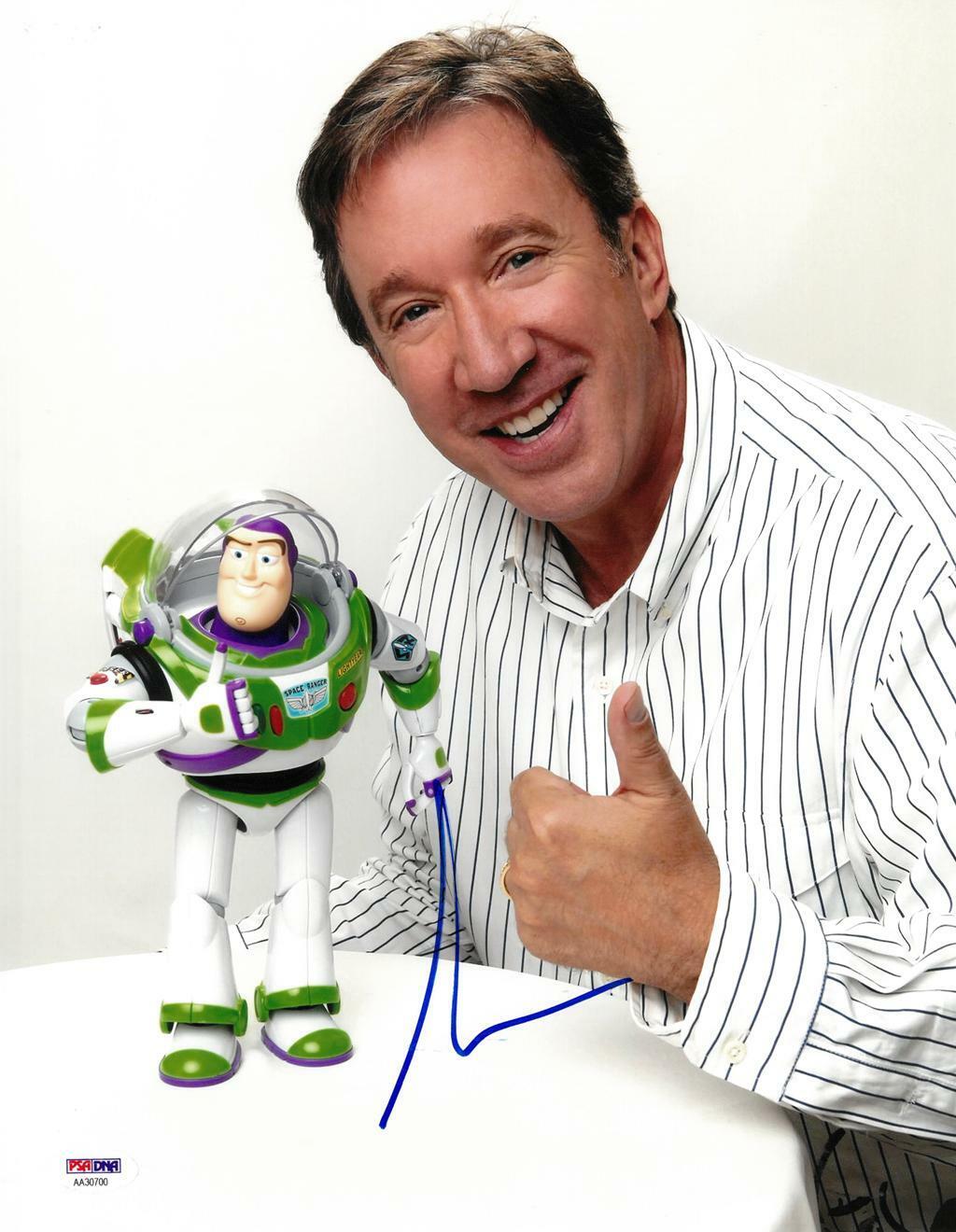 Tim Allen Signed Toy Story Authentic Autographed 11x14 Photo Poster painting PSA/DNA #AA30700