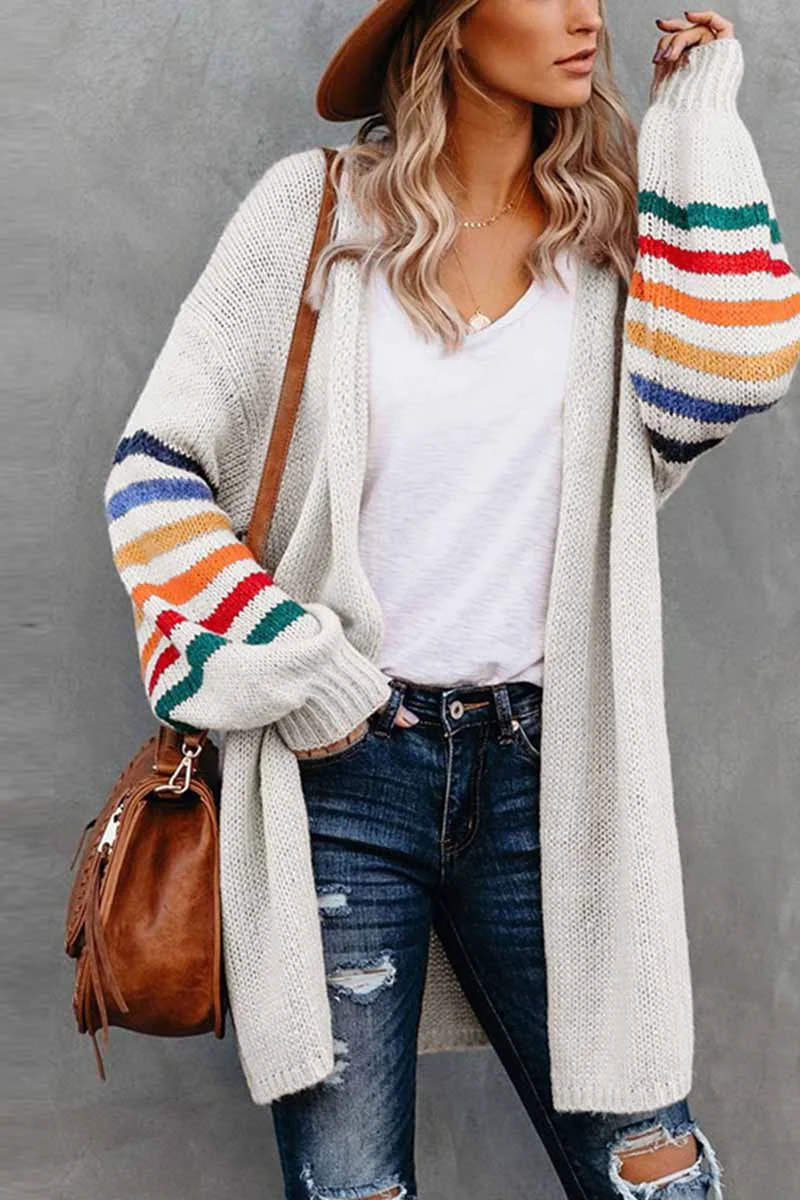 Fashion Loose Casual Knitted Coat