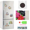 (US Local)6Pcs Acrylic  Animals Diamond Painting Fridge Magnet for Whiteboard