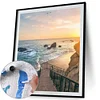 Painting By Numbers - DIY Seaside Steps(40*50cm)