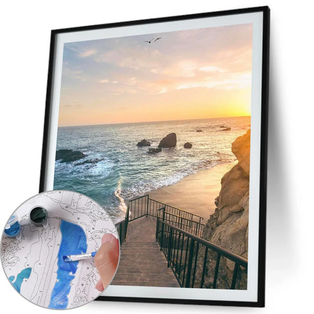 Seaside - Paint By Number(40*50cm)