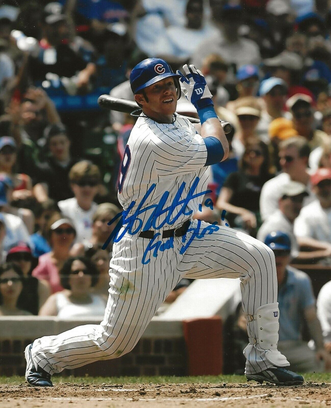 Matt Murton signed Chicago Cubs 8x10 Photo Poster painting autographed