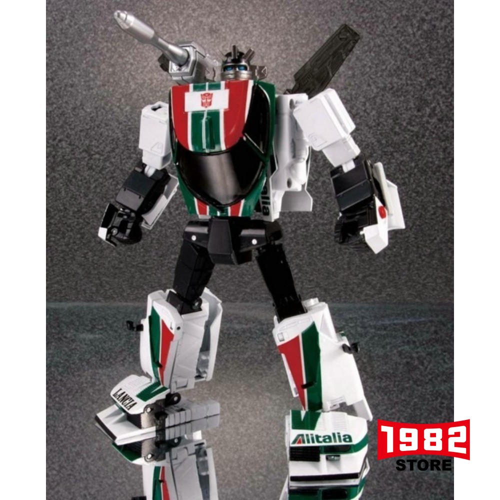 Transformers Masterpiece MP-20 Wheeljack Autobots - KO Version Poseable Action Figure, Kid-Friendly Toy, Ideal Gift for Transformers Fans, Collectible Robot Model