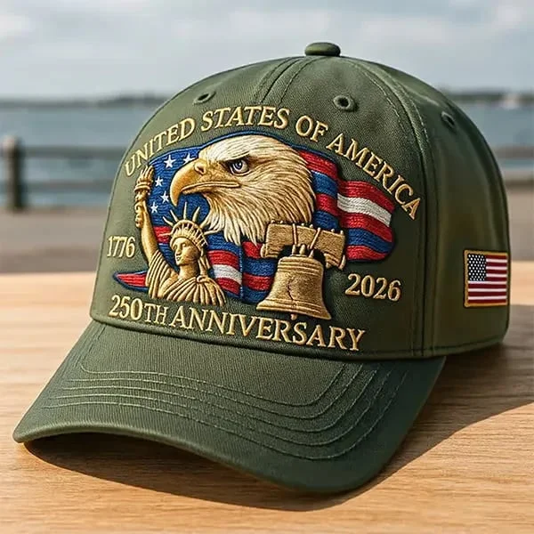 Eagle & Liberty &ndash; United States 250th Anniversary Hat