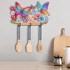 Rainbow Butterfly & Flower - 5D DIY Hooks - 28*17CM