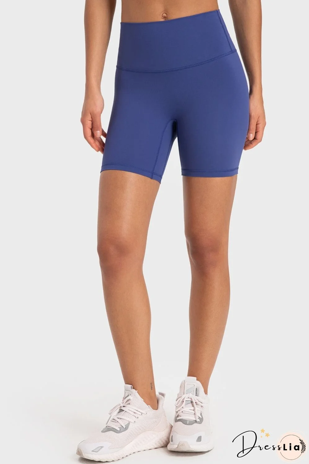 Staying Cozy Wide Waistband Biker Shorts