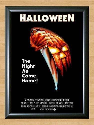 Halloween Michael Myers Slasher  Horror Party Deco Wall  Poster Print A4 Size