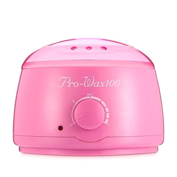 Hair Removal Home Waxing Rapid Melt Wax Warmer, Electric Hot Wax Heater, Pink