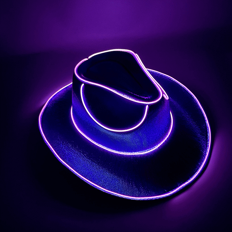 Cowboy Wireless LED Party Hat