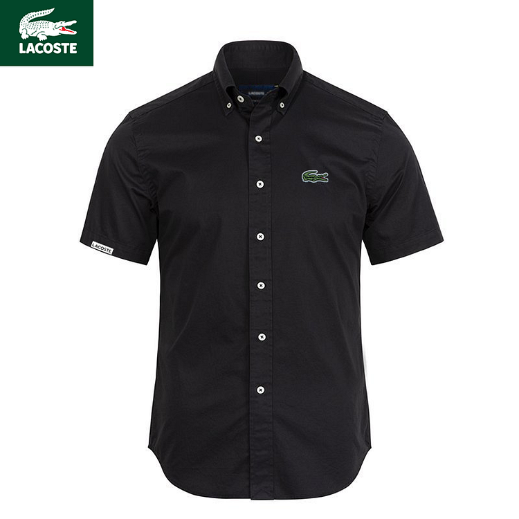 POLO TRIČKO LACOSTE® z čisté bavlny s retro klopami, módní a klasické
