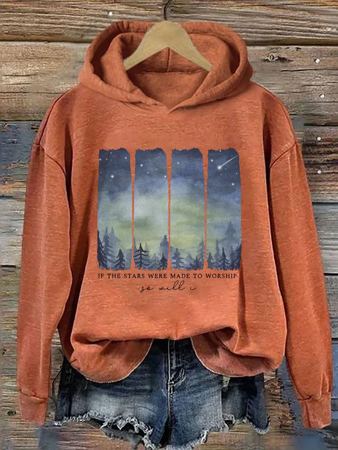 If The Stars Were Made To Worship Hoodie