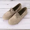 Women Lace-up Loafers All-match Casual Flat Shoes