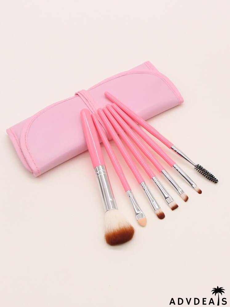 7pcs Makeup Brush With Storage Bag