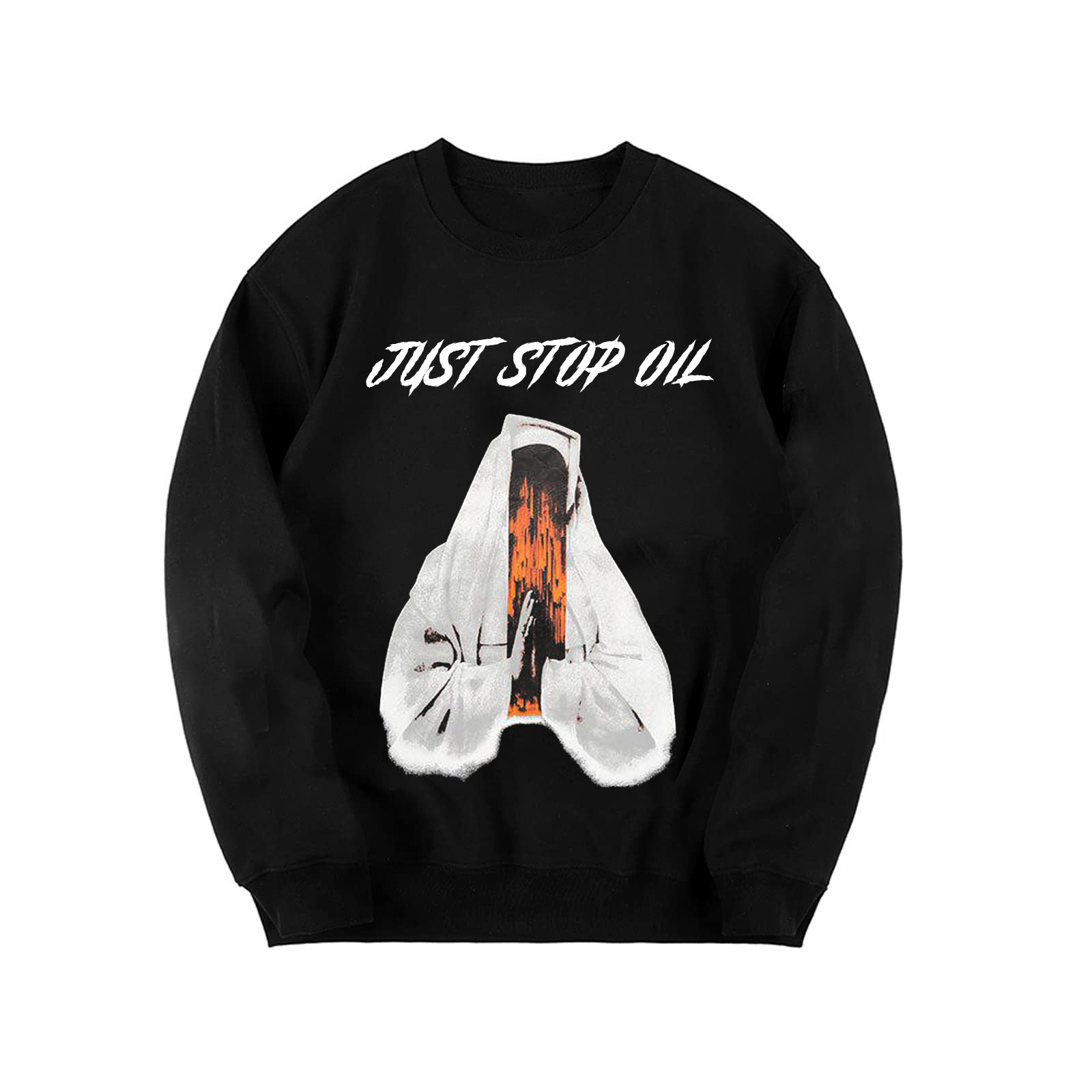 Unisex Just Stop Oil Crewneck Sweatshirt