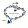 Bracelet en cristal Coeur de l'Océan