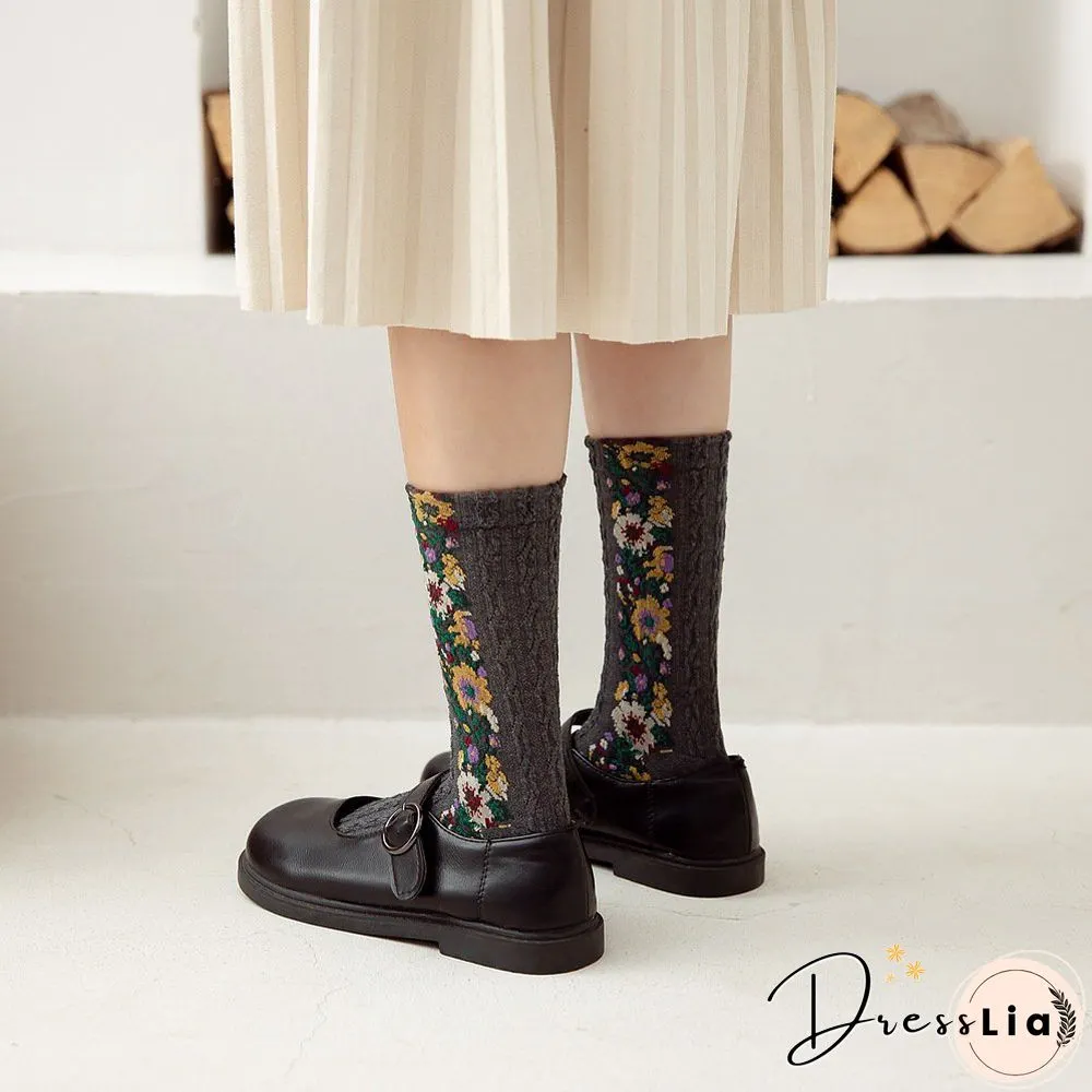 Breathable Sweet Cotton Women Socks