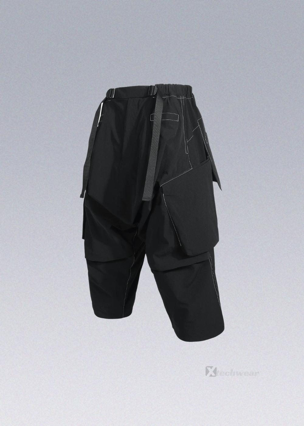 Techwear Pants with White Stitching Techwear - X techwear-x