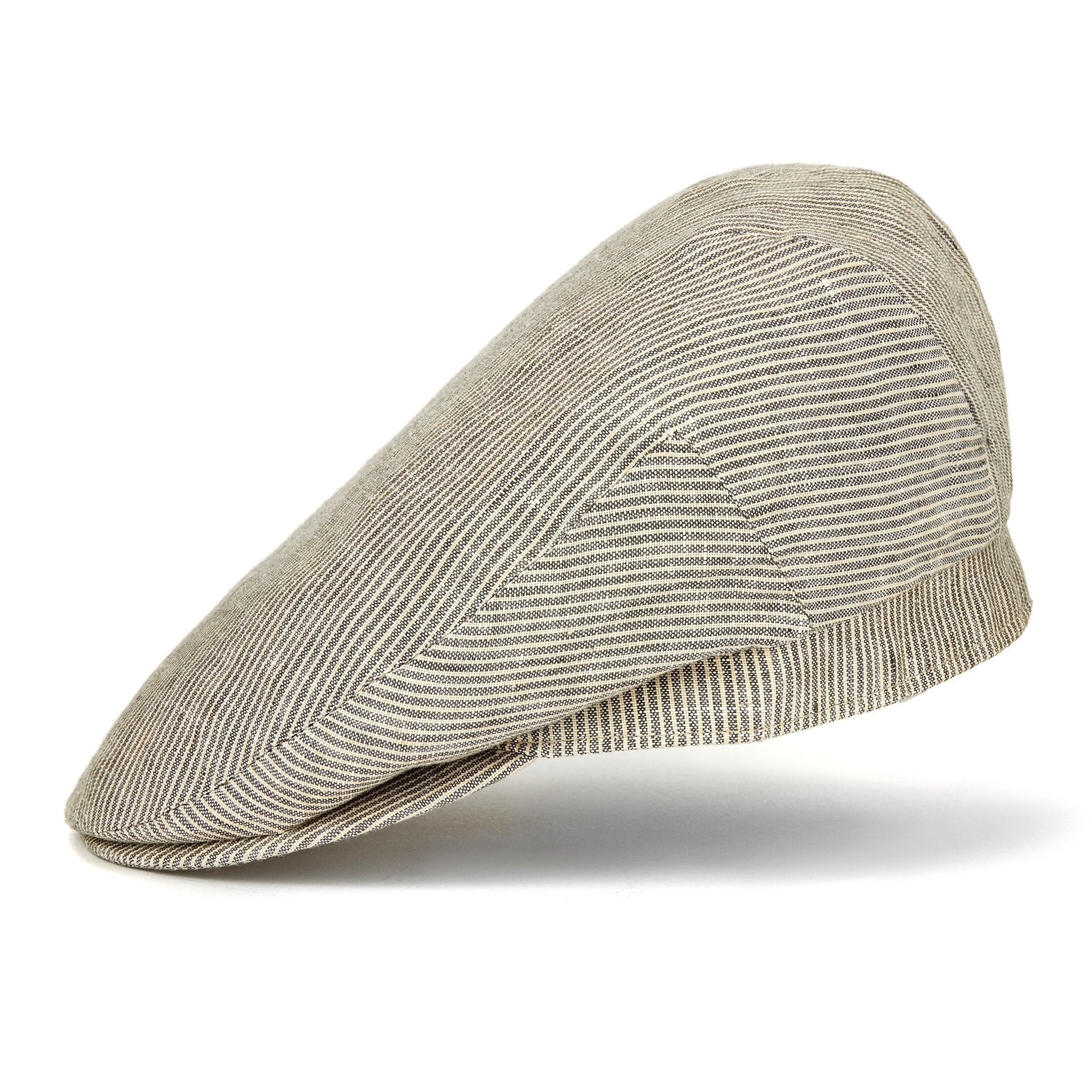 Cannes Linen Flat Cap
