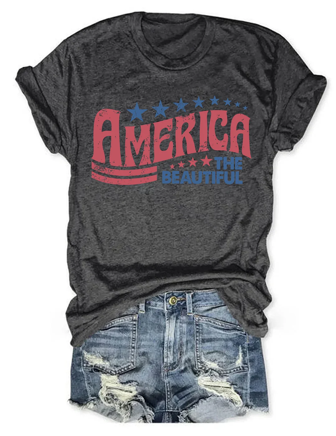 She Loves Jesus and America Too T-Shirt