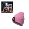 Bonnet Hiver Led Avec Lampe Frontale Intégrée 