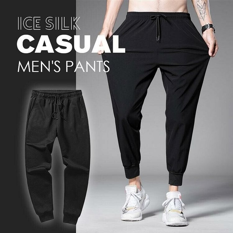 Ice Silk Casual Men'S Pants (💥Summer essential-48% OFF)
