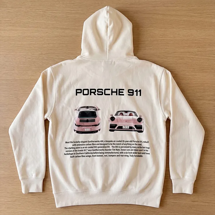 "Porsche 911" Oversized Hoodie